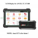 LCD Screen Display Replacement for ANCEL X7 X7-HD Heavy Duty